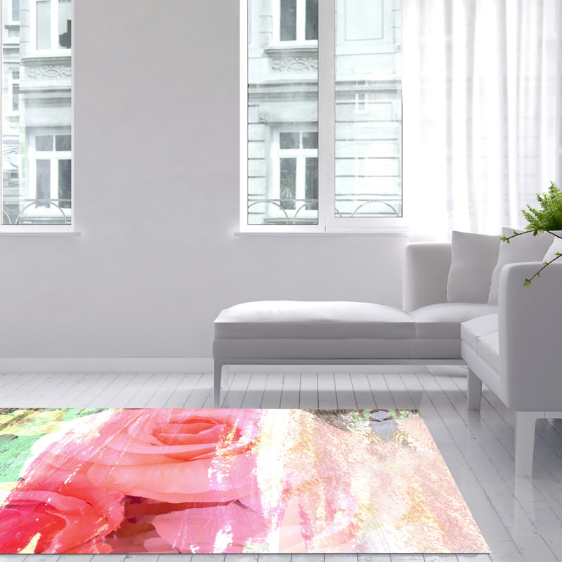 Francessca Floral Area Rug, Rectangle 155 x 230cm
