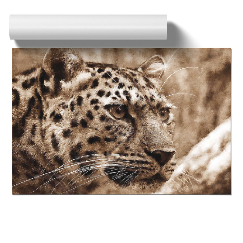 Leopard Vol.3 - No Frame Print, 42cm H x 59cm W x 0.1cm D