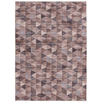 Tapis rectangulaire avec envers antidérapant