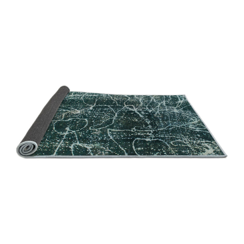Abstract Indoor Rug, Round 7'