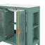 Meuble-lavabo de 36 pouces avec lavabo en céramique, armoire de rangement de salle de bain avec 3 tiroirs, 2 portes et 2 tablettes latérales ouvertes, style rétro-810627611