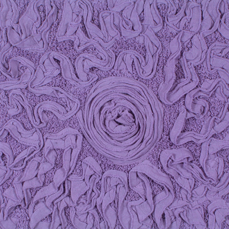 Ensemble de tapis pour salle de bain 4 pièces Alamanno, Mauve