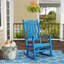 Chaise berçante en plastique Vinnie pour l'extérieur Vinnie-1240043539