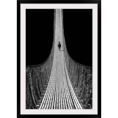 Pont de Straub vers le futur par Yvette Depaepe - reproduction de photo