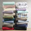 Drap-housse 100% molleton 4 pièces, ultra doux, douillet, boulochage, lavable à la machine, avec draps plats et ajustés et 2 taies d'oreiller pour un sommeil paisible