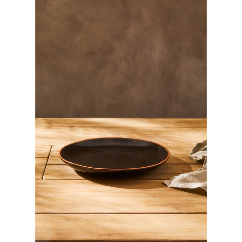 28cm Dinner Plate, Black