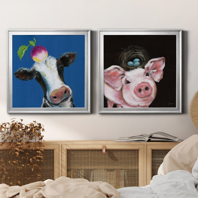 " Playful Nature 1 " 2 - Pieces