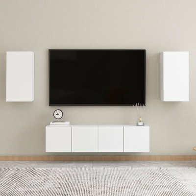 Awet Unfinished Floating Entertainment Centre for TVs up to 88"