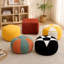 Upholstered Velvet Storage Pouf