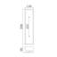 Petersfield Steel LED Flush Mounted Sconce