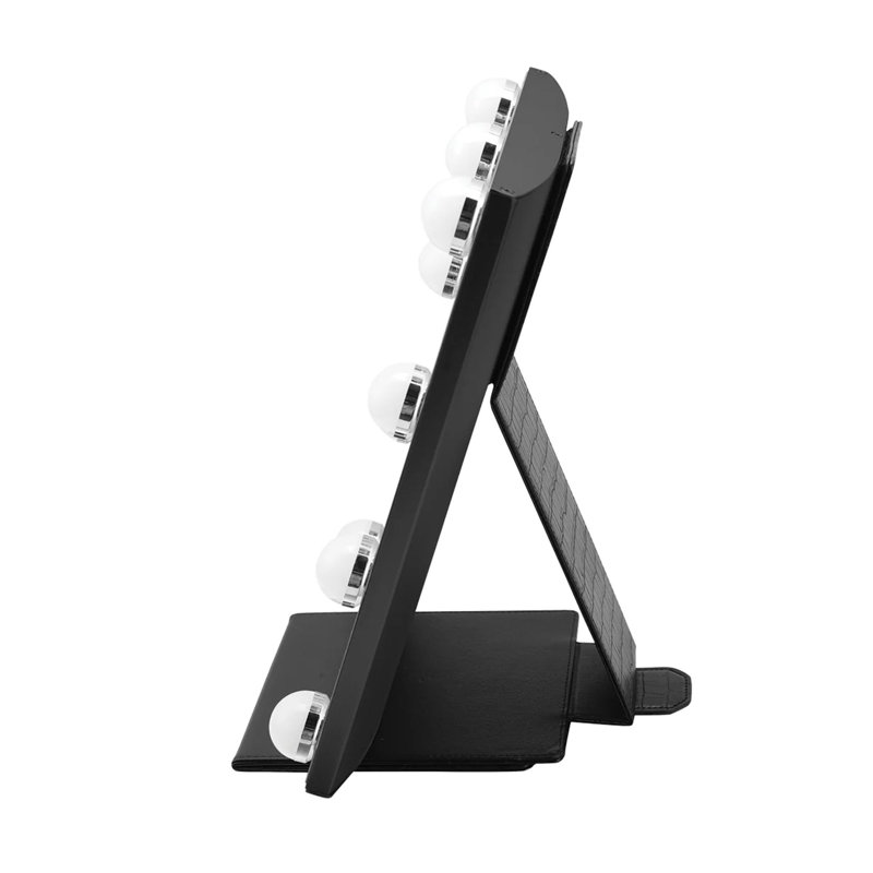 Miroir de maquillage Lumiere Touch Pad Plus, Noir