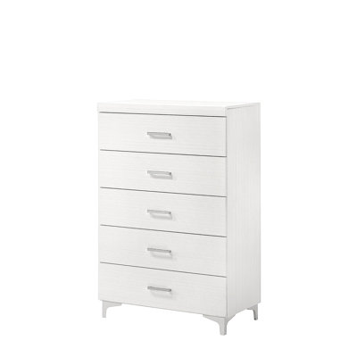 Commode 5 tiroirs avec pieds en métal