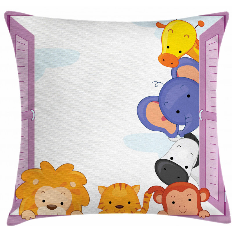 Housse de coussin décoratif d’intérieur/extérieur 28 po