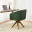 Chenille Upholstered Swivel Chair-1215111009