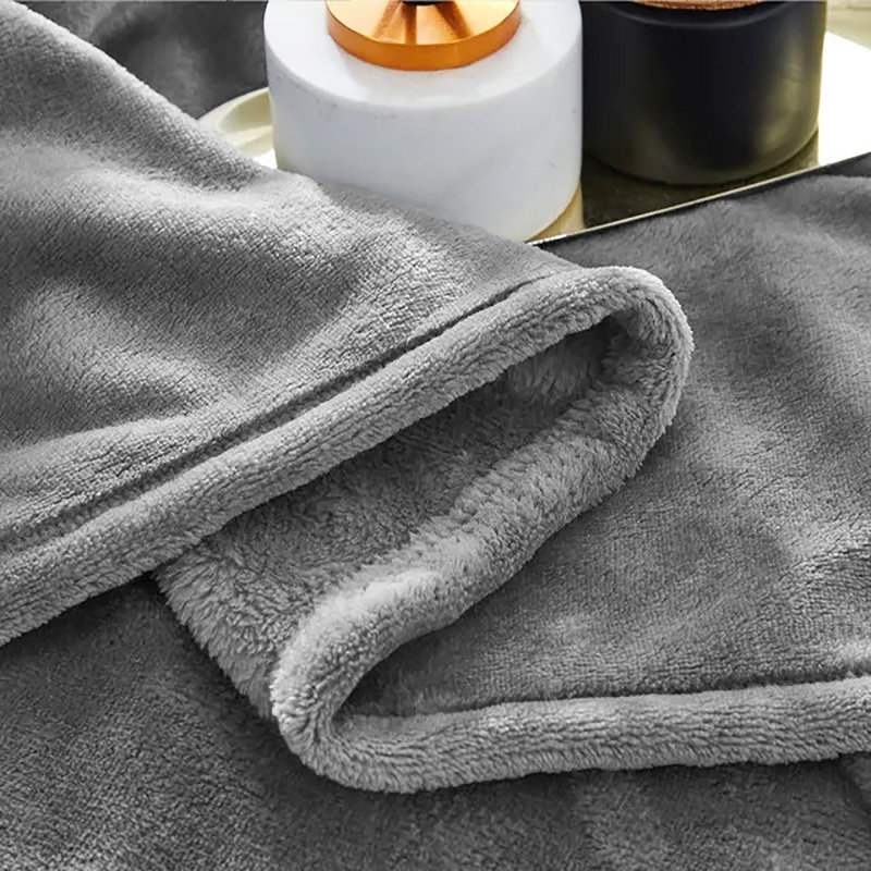 Couverture , Gris, Jeté