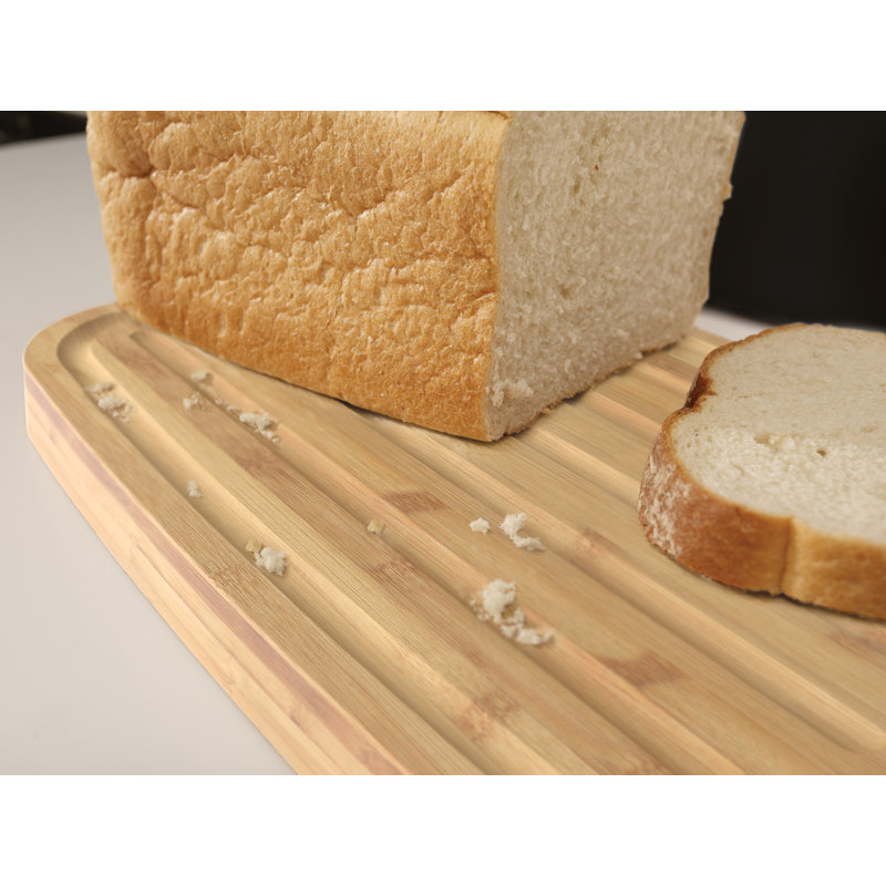 Joseph Joseph Bread Bin With Bamboo Lid, Black