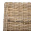 Chaise d'appoint en osier naturel Armine