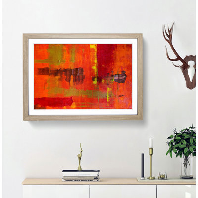 Abstract Art Painting Vol.200 by S.Johnson - Picture Frame Painting Print