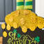 Décoration de porche en bois 24 po H Patrick's Leprechaun