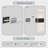 Battery Operated Modern Dimmable Wall Sconce