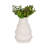 Textured Sculpted Stoneware Vase with Organic Silhouette and Modern Casual Design-989096785