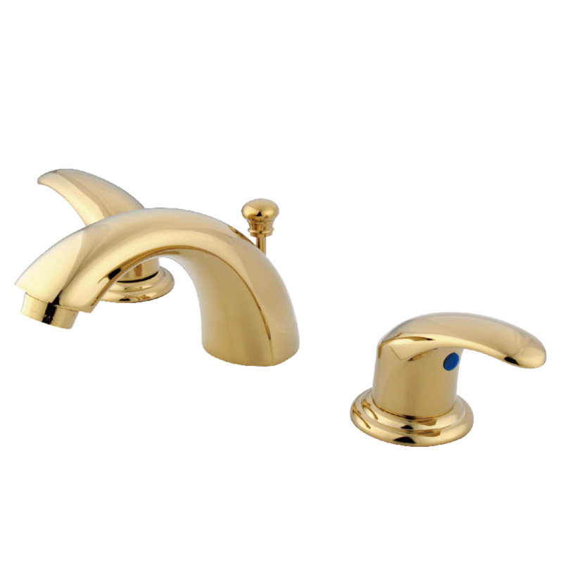 Daytona Widespread Bathroom Faucet with Drain Assembly, Polished Brass