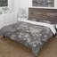 Ensemble de housse de couette gris en microfibre-38756940