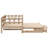 Mogos Solid Wood Daybed with Trundle-1905797634-1905797644