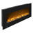 Baren 50-Inch Wall Mounted Electric Fireplace - Modern Heater with LED Flames