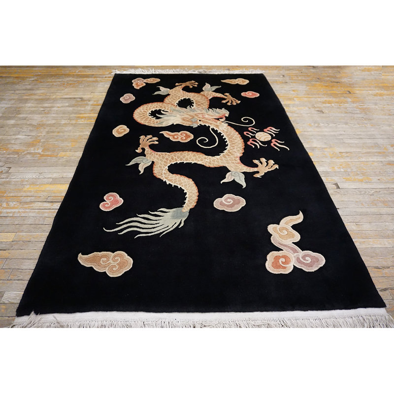 Tapis chinois rétro à 5 griffes Benevolent