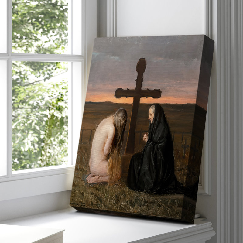 Chagrin - toile tendue par Anna Ancher, 12 x 18
