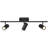 Prado 3 Light Adjustable LED Track - Matte Black Finish-130500112-130500108