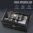 12-Slot Men's Watch Box with Drawer-1366533809
