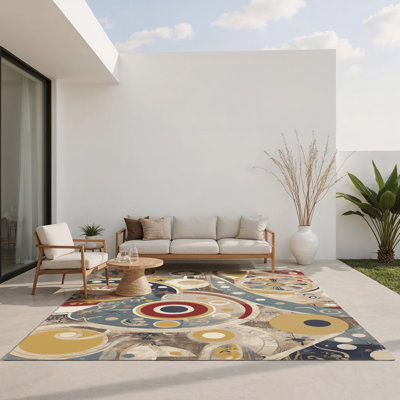 Tapis intérieur et extérieur Lived Spark