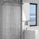 Rain Fixed Shower Head 2.5 GPM GPM with Self-Cleaning