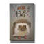  «Huggable Hedgy» par Bebe Keith, art mural sur toile, 40 po x 60 po