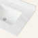 31 Inch Marble Vanity Top, White Vanity Top With Pre-Drilled Faucet Holes, Bathroom Vanity Top With Undermount Rectangular Middle Sink And 4" Height Backsplash,  Bianco Carrara Venato