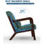 Chaise d'appoint en bois avec pieds en bois-130523665