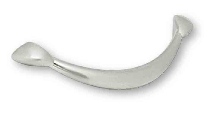 (Paquet de 5) Poignée Smiley nickel satiné de 5 po