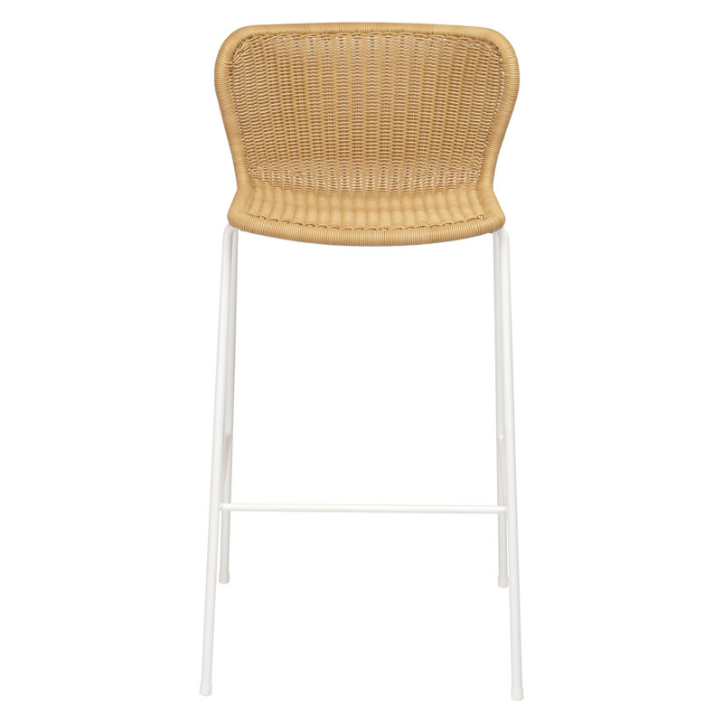 Tabouret 29,6 "C603, Blé / blanc