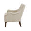 Anatonia Upholstered 29.25" Wide Tufted Wingback Accent Chair with Curved Slope Arms, Beige-957711468