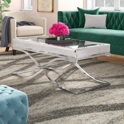 Chilhowie Glass Top Coffee Table