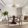 8-Light Modern Sputnik Sphere Chandelier