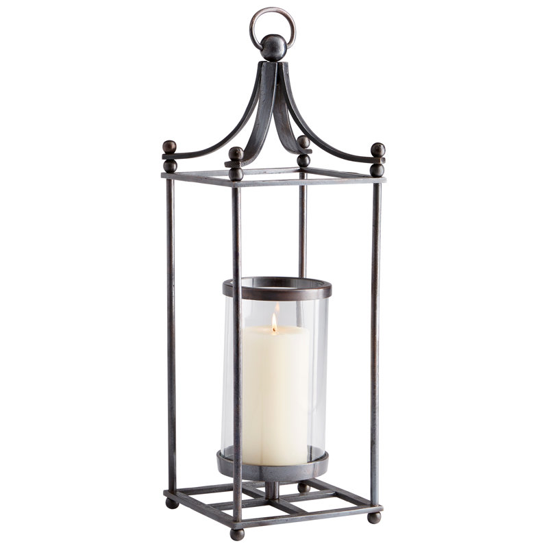 Foxboro Floor Lantern, 28.5" H x 9.75" W x 9.75" D