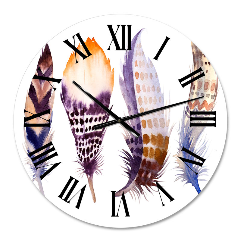 Horloge murale bohémienne et éclectique, Petit