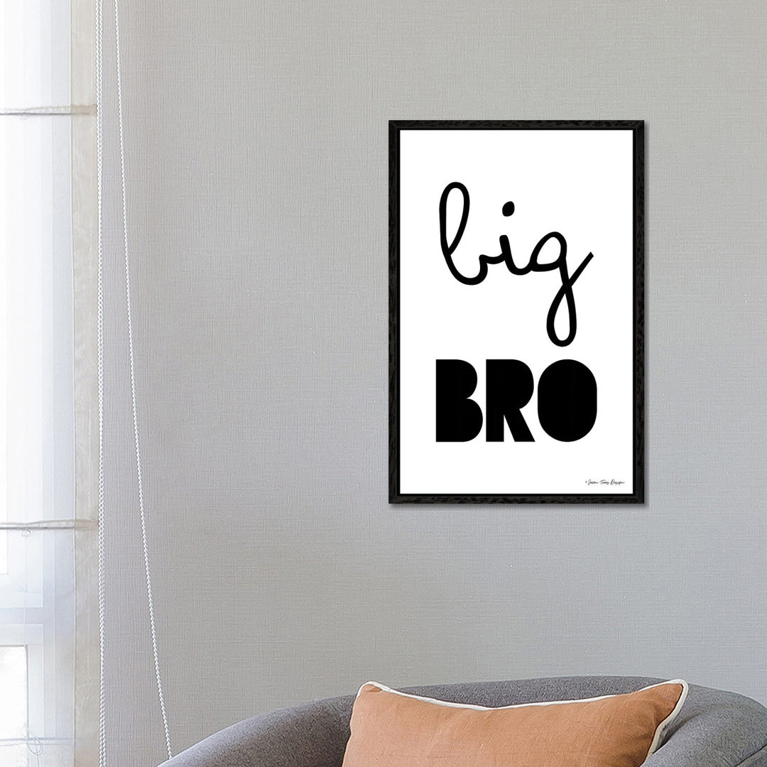 Big Bro von Seven Trees Design - Gallery-Wrapped Canvas Giclée on Canvas