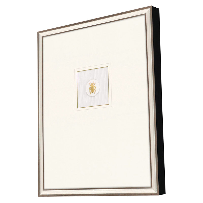 Beetle Intaglio Framed Art