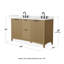 Palmilla 60" Freestanding Double Bathroom Vanity with Quartz Top-1042191653-1042191650