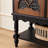Mid ancient style solid wood sideboard cabinet