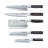 Cuisine::pro® Damashiro EMPEROR® 6-Piece Nanashi Knife Block